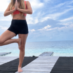 beach yoga maldives